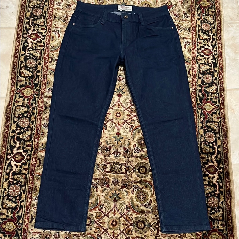 The Roadster Life Co Men's Blue Jeans Size 34 Slim Fit Straight
